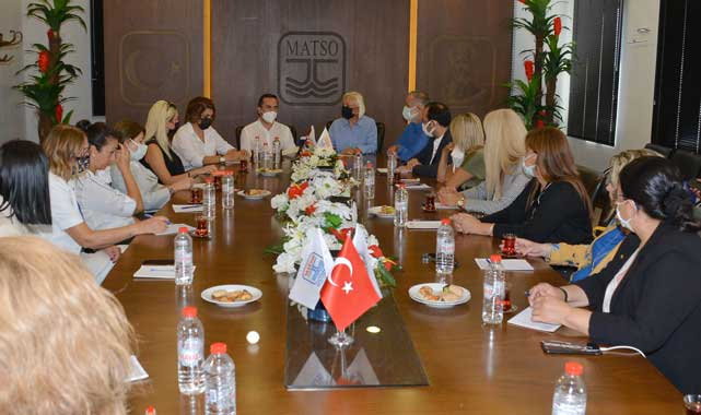 TOBB Kadın Girişimciler Kurulu MATSO'yu ziyaret etti