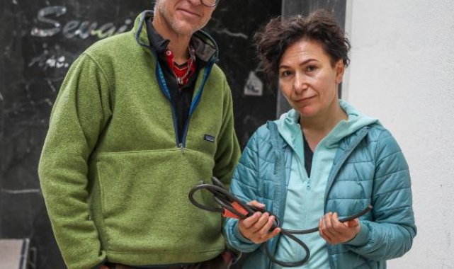 ABD'li gezginin bisikletini çalanlar yakalandı
