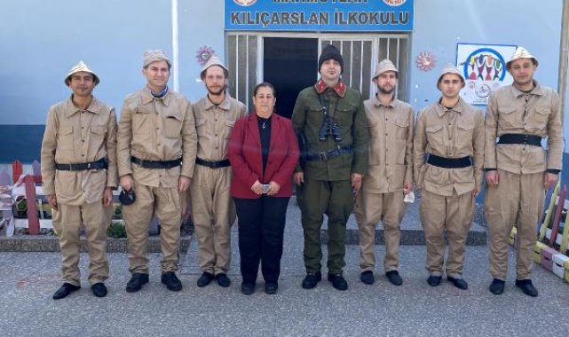 Alanya'da Çanakkale Zaferi'ne anlamlı kutlama