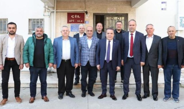 Başkan Böcek'ten Otobüsçüler Odası'na ziyaret