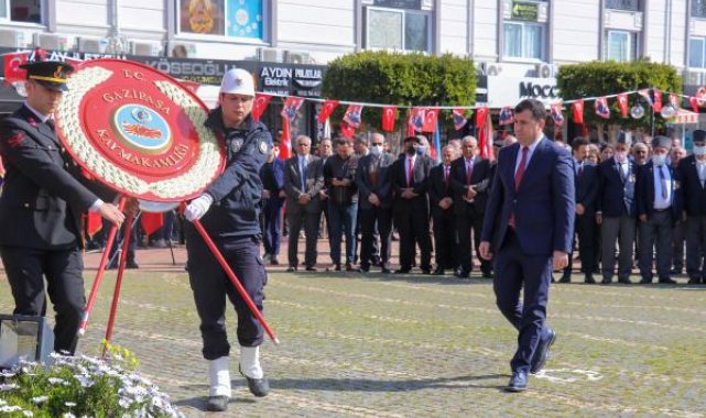 Gazipaşa'da 18 Mart töreni