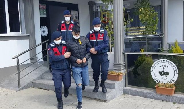 Hırsızı elindeki dövme yakalattı