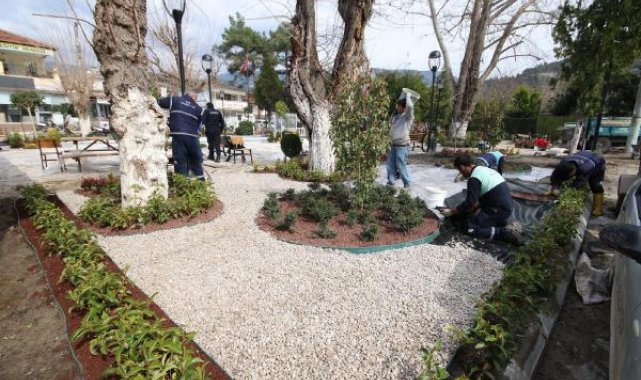 Kaş Belediyesi'nden Yeşiköy mahallesine park