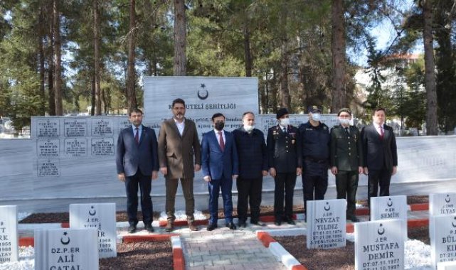 Korkuteli'de Çanakkale Zaferi'nin 107. yıl dönümü kutlandı
