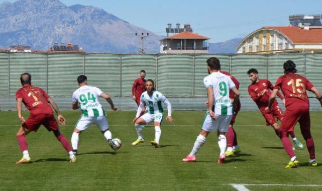 Serik Belediyespor - İnegölspor: 1-1