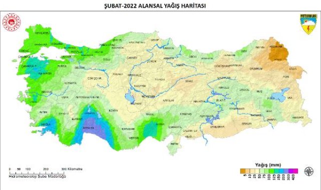 Şubat yağışlarında yüzde 87'lik rekor artış