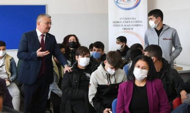 Vali Yazıcı, AHENK için Aksu'da