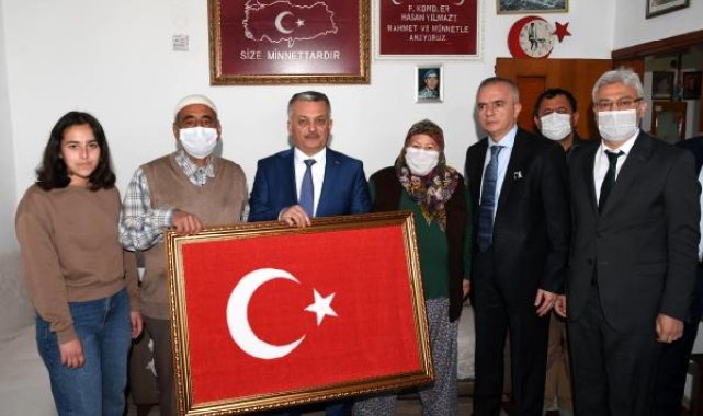 Vali Yazıcı: Şehit düşen kahramanlarımızı asla unutmayacağız