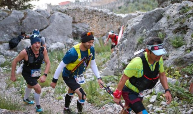 Alanya Ultra Trail 2022'de ipi Fedrik Vancraeynest göğüsledi