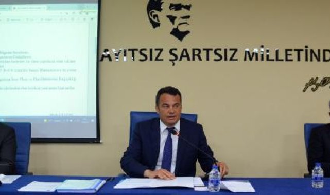 Kaş Belediye Meclisi Nisan ayı toplantısını yaptı