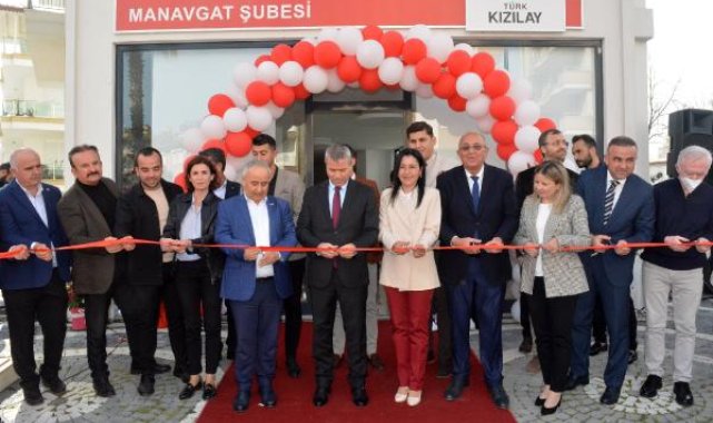 Manavgat Kızılay Hizmet Binası açıldı