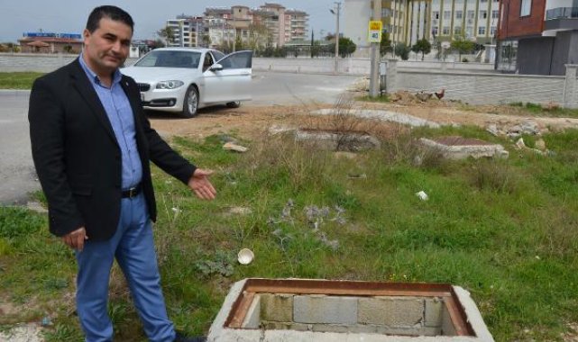 Rögar kapaklarının çalınması muhtarı isyan ettirdi