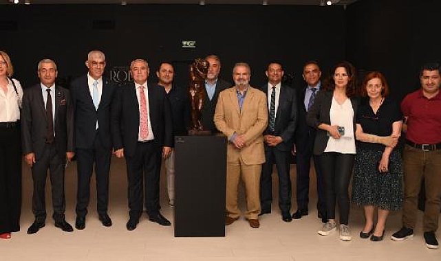 'Düşünen Adam'ın heykelini yapan Rodin'in eserleri Antalya'da