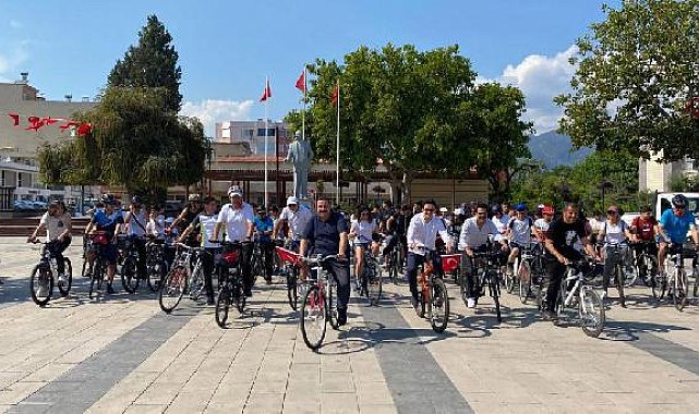 Demre'de bisiklet turu