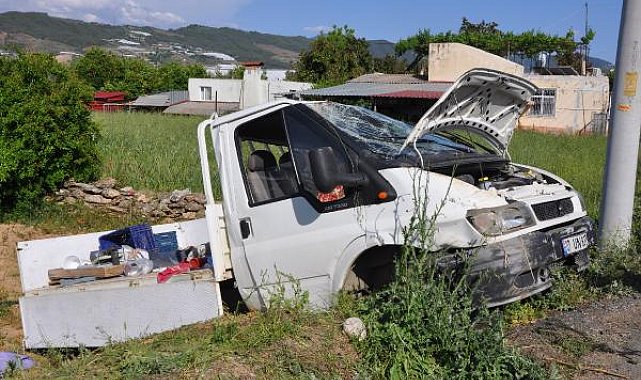 Gazipaşa'da kaza: 1 yaralı