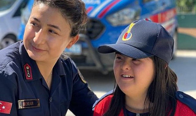 Jandarma özel öğrencilerle bir araya geldi