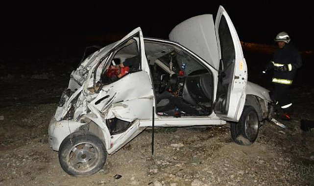 Korkuteli'de kaza: 1 ölü, 1 yaralı
