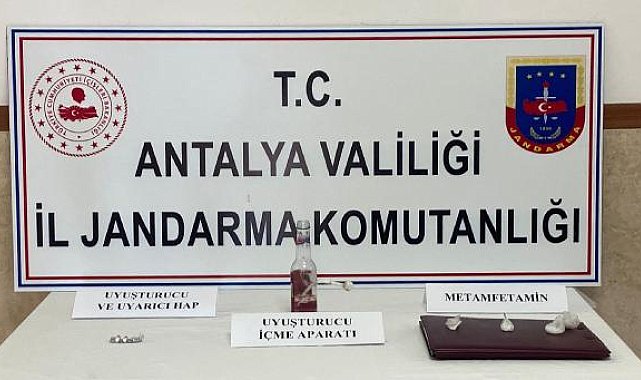 Manavgat'ta uyuşturucu operasyonu