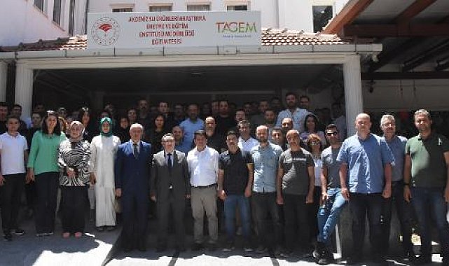 Su ürünleri uzmanları Demre'de