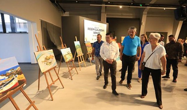 Antalya Resim Çalıştayı Sergisi kapılarını açtı