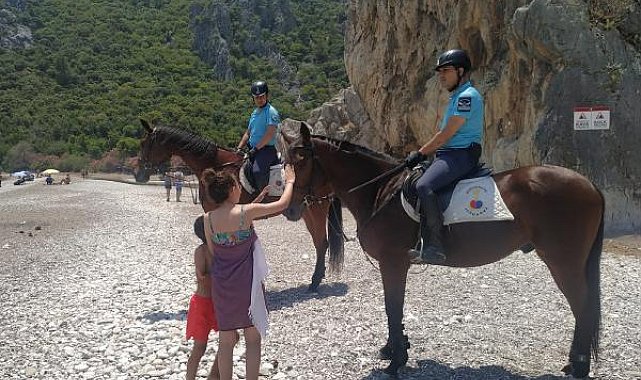Atlı birlikler Olimpos ve Adrsan'da asayişi sağlayacak