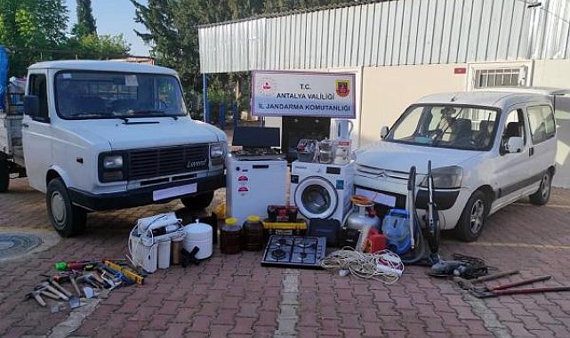 Beyaz eşya hırsızlık şüphelisi yakalandı