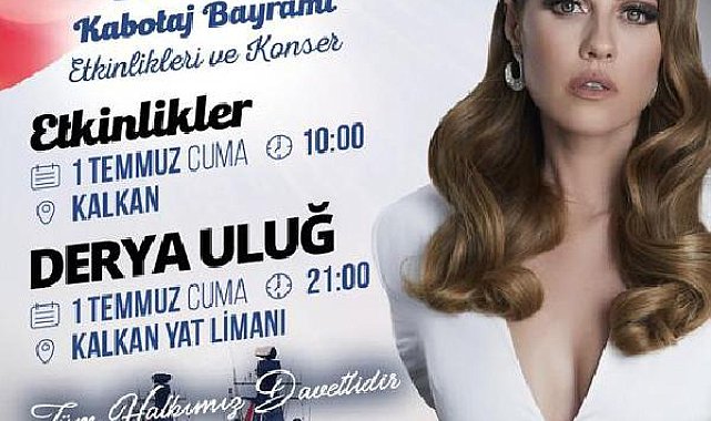 Derya Uluğ, Kaş'ta konser verecek