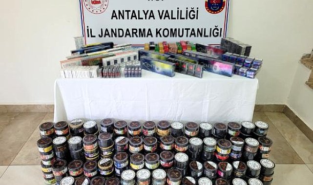 Jandarmadan kaçakçılık operasyonu