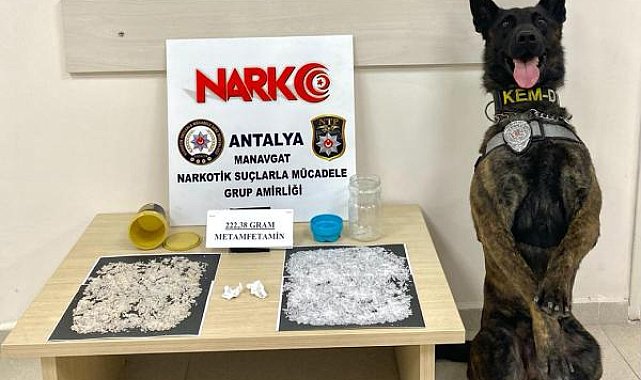 Manavgat'ta uyuşturucu operasyonu