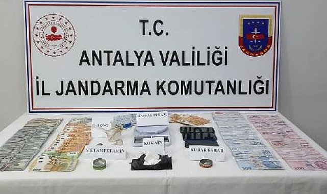 Manavgat'ta uyuşturucu operasyonu
