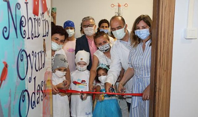Tedavi gören çocukların 'Oyun Odası' hayali gerçekleşti