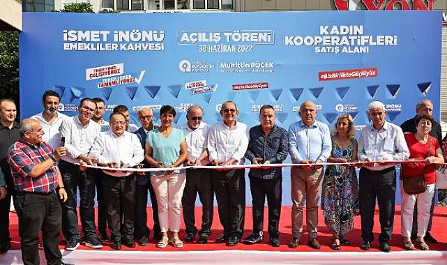 Başkan Böcek'ten iki açılış birden