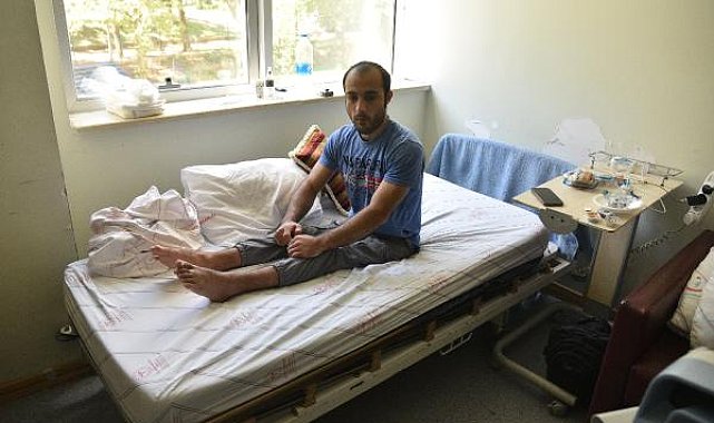 Felç kalıp penceresinin önünde yaşamını sürdüren Erhan'a yardım eli