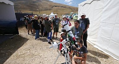 Antalya Gökyüzü Gözlem Etkinliği'nde 630 saatlik gözlem yapıldı