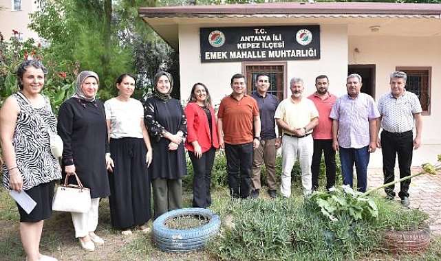 Başkan Tütüncü'den Karşıyaka ve Emek'e 4 müjde