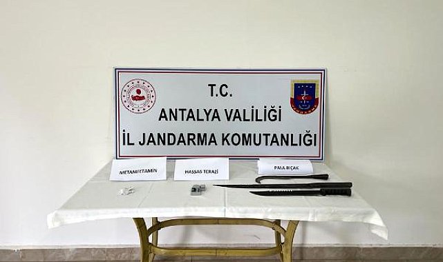 Manavgat'ta cezaevi firarisi uyuşturucuyla yakalandı