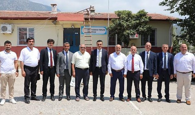 İl Milli Eğitim Müdürü Çalışkan, Demre'yi ziyaret etti