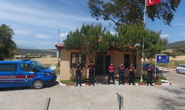 Patara'da jandarmadan sıkı güvenlik