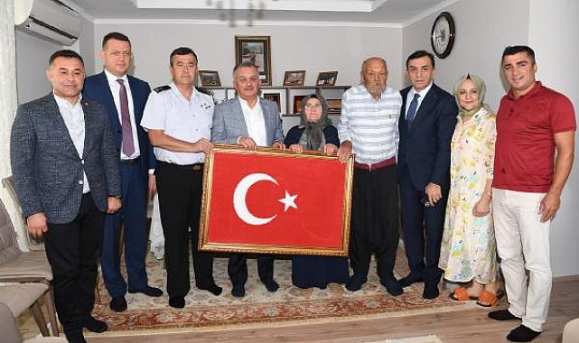 Vali Yazıcı, şehit Murat Güney'in ailesini ziyaret etti
