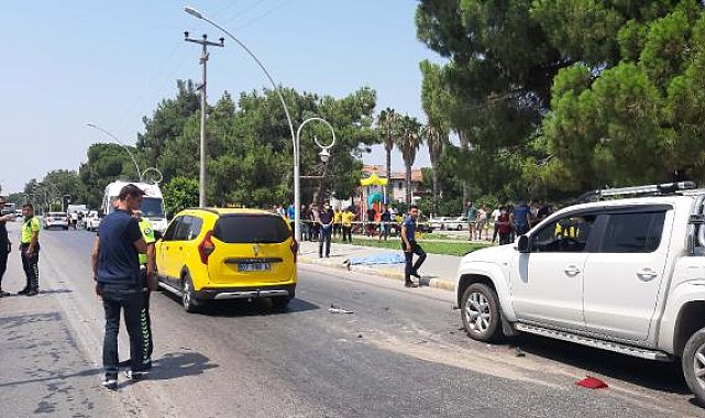 Yolun karşısına geçerken önce otomobil, sonra cipin çarptığı Dilan öldü