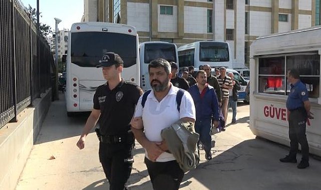 102 FETÖ şüphelisi adliyeye sevk edildi