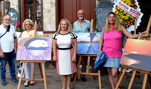 Kaleiçi'nde sanatın izleri kaldı