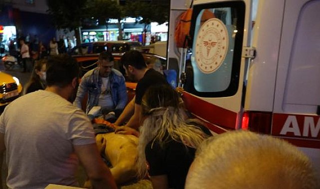 Kavgada tanımadığı saldırgan tarafından kasığından bıçaklandı