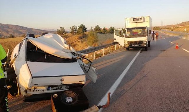 Korkuteli'de kaza: 1 ölü