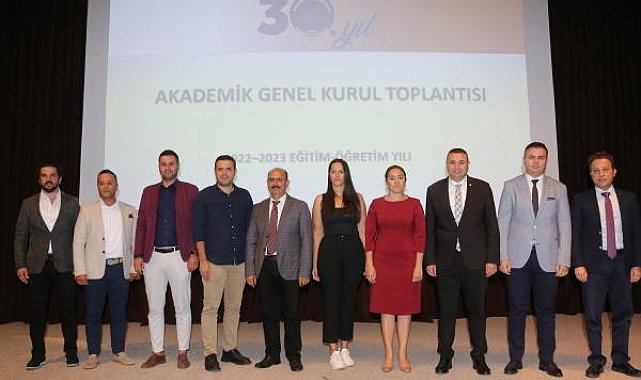 Mühendislik Fakültesi 30. Yıl Akademik Genel Kurulu gerçekleştirildi