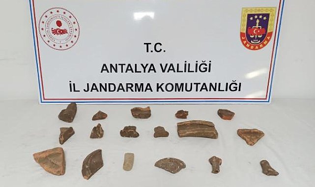 Sit alanındaki kaçak kazıya suçüstü
