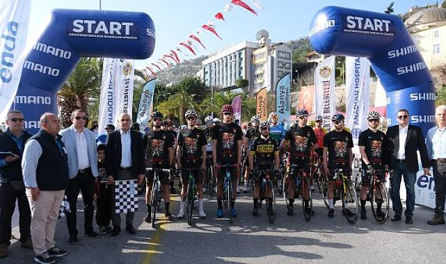 Alanya Cup Uluslararası Yol Bisiklet Yarışı koşuldu