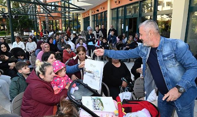 Başkan Sözen'den depremzede kadınlara 8 Mart kutlaması