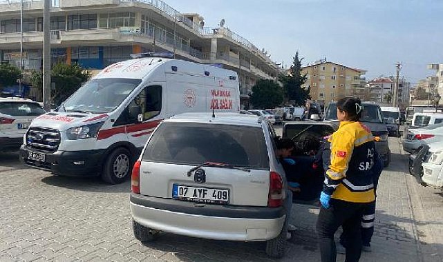Gazipaşa'da kaza: 1 yaralı