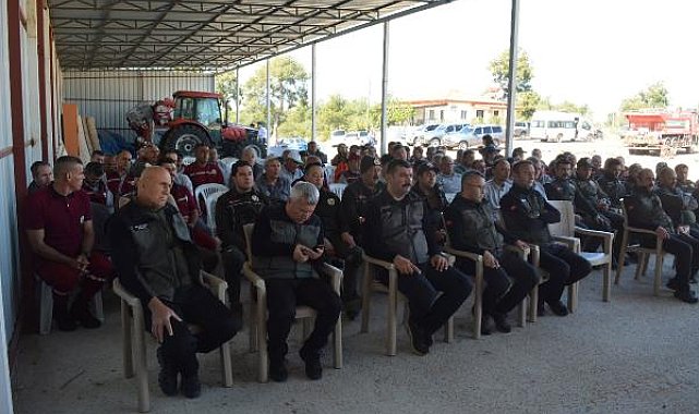 İşbaşı eğitiminde yangın ihbarı